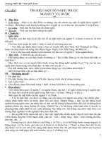 Chủ đề 6: Tìm hiểu một số nghề thuộc ngành y và dược