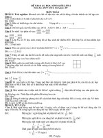 Đề Olimpic lớp 5 Năm học 2010-2011 Đề 8