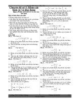 tài liệu ôn cđ+dh môn toán