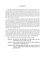 luận văn kế toán  Hoàn thiện kế toán tập hợp chi phí sản xuất và tính giá thành sản phẩm tại công ty cổ phần Xuân Sơn