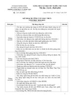 Kế hoạch GD năm 2010-2011