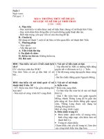 Giáo án Mỹ Thuật 7hay