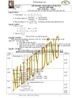 Đề thi và đáp án học sinh giỏi lớp 6-7-8 huyện TĩnhGia - Thanh Hóa