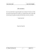 Tổ chức kế toán thành phẩm, tiêu thụ thành phẩm và xác định kết quả kinh doanh tại Công ty TNHH Thương mại và xây dựng Phương Linh