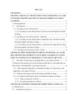 Tác động của tự do hóa thương mại tới dịch vụ xuất khẩu lao động của tổng công ty xuất nhập khẩu và xây dựng việt nam