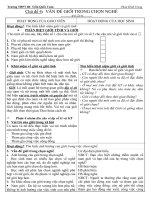 Chủ đề 4: Vấn đề giới trong chọn nghề