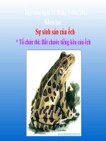 Bai 57: su sinh san cua ech ( L5)