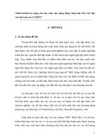 Hình thành kỹ năng cho học sinh vận dụng đúng từng loại cấu trúc lặp vào bài toán tin 11THPT