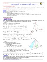 LUYỆN THI ĐẠI HỌC-PP TỌA ĐỘ