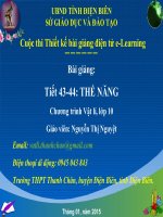 Slide vật lý lớp 10 bài thế năng _N.T Nguyệt