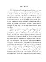 Thực trạng và giải pháp FDI tại Việt Nam từ năm 2000 đến nay