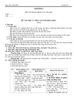 Giáo án Tin học lớp 10 chuẩn KTKN_Bộ 5