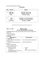 Giáo án dạy phụ đạo lớp 1 tuần 26