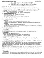 Chủ đề 2: Năng lực nghề nghiệp....