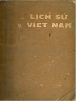 Ebook lịch sử việt nam tập 1