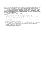 Giải đáp bạn Phan Thắng