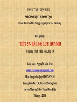 Slide hóa 10 bài 30 lưu hùynh _ N.V huy