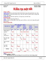 giáo án toán 6 tuần 23,24,25