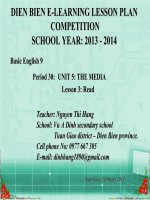 tiếng anh 9 unit 5 the media _N.T Hang