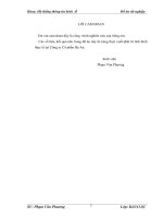 Thiết kế hệ thống thông kế toán chi tiết vật tư tại công ty cổ phần BA AN