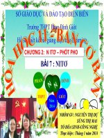 Slide hóa 11 bài 7 nito _N.T Dự ft S.T mai
