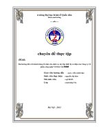 Marketing đối với khách hàng tổ chức cho dịch vụ xây lắp thiết bị cơ điện của Công ty Cổ phần công nghệ VITEQ Việt Nam