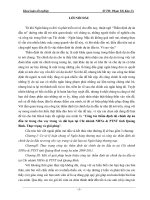 Công tác thẩm định tài chính dự án đầu tư trong cho vay trung và dài hạn tại Chi nhánh NHNo & PTNT tỉnh Quảng Bình. Thực trạng và giải pháp