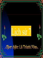 sử 7 Bài 25 tiết 4