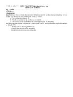 ĐỀ KIÊM TRA LI 10 CB 1 TIET KÌ 2 CÓ ĐA