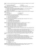 đề thi sinh 9 HKII năm 2011