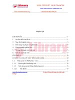 Một số giải pháp nhằm hoàn thiện hoạt động xúc tiến bán hàng mặt hàng thuốc thú y thủy sản tại công ty TNHH Long Sinh