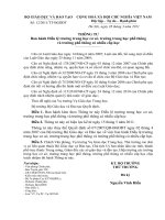 TT12/2011/TT-BGDĐT ngày 28/3/2011 của Bộ GD&ĐT hành Điều lệ trường tTHCS, trường THPT và trường phổ thông có nhiều cấp học