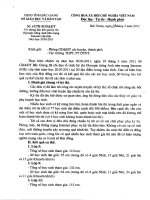 Kết quả các giải thi Olympic Tiếng Anh cấp tỉnh (Bắc Giang)