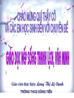 Bài 2: cách ăn uống của người Hà Nội