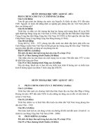 Đề thi thử ĐH năm 2011 môn Lịch Sử