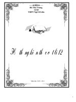 hệ thômgs lí thuyết vat li 12