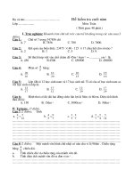 De thi Toan cuoi HKII lop 4