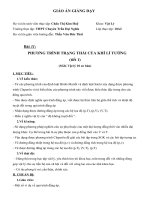 bài phương trình trạng thái khí lí tưởng