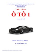 Giáo trình ô tô 1  phần 1   GV  đặng quý (đh sư phạm kỹ thuật TP  HCM)