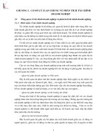 KHÓA LUẬN TỐT NGHIỆP Phân tích tình hình tài chính tại Công ty TNHH THương mại và vận tải Thịnh Hưng