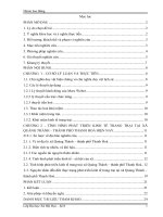 luận văn quản trị doanh nghiệp Thực trạng phát triển kinh tế trang trại tại xã Quảng Thành