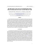 Bao mô hình phần tử hữu hạn và thí nghiệm kiểm chứng ứng xử không đàn hồi của kết cấu bê tông cốt thép