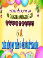 toan 5 tiet 144.On tap ve do do dai va do khoi luong