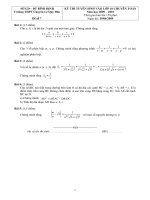 Đề thi vào 10 chuyên Bình Định - đề số 7