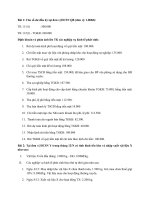 Bài tập kế toán công có đáp án