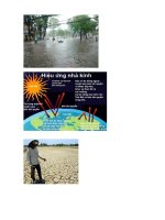 Mot so hinh anh ve anh huong cua bien doi khi hau