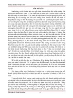 Xây dựng chiến lược Marketing cho nhãn hàng Clear Men của công ty Unilever