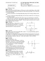 HSG Bang B lop 12 va Dap an