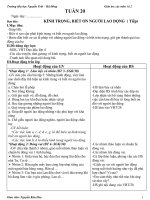 giáo án các môn tuần 20 lớp 4