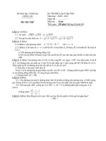 ĐỀ THI THỬ HSG TOÁN TỈNH